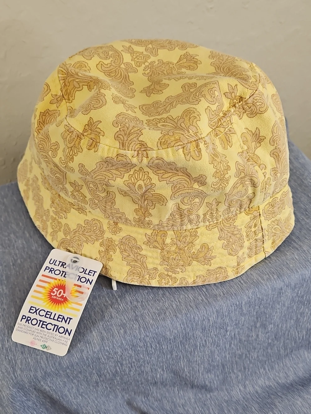 Millymook Kadina Girls Bucket Hat, Mustard, NWT